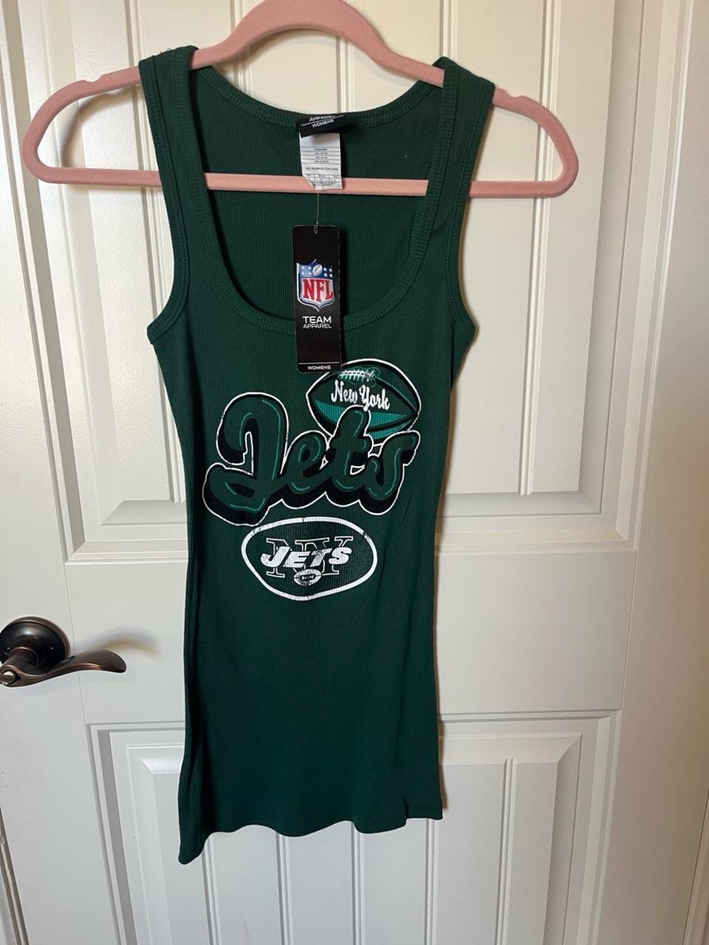NFL Team Apparel Women's New York Jets Tank Top